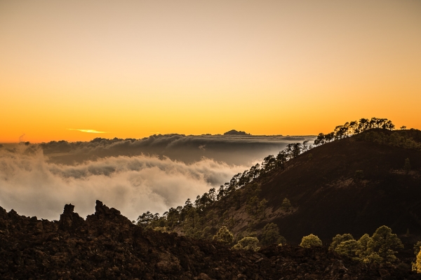 Over skydekket på Tenerife