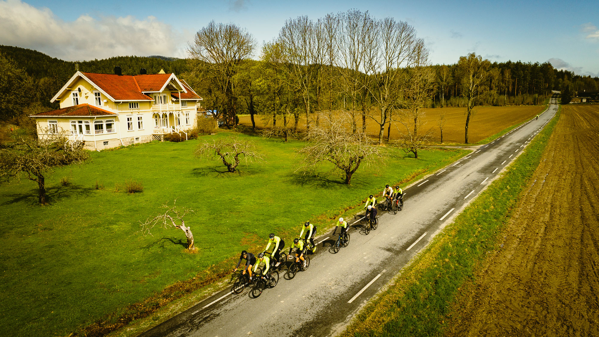 Eiker CK på tur, drone